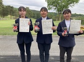 12～14歳　女子　上位３名　
