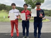 15～17歳　男子　上位３名　